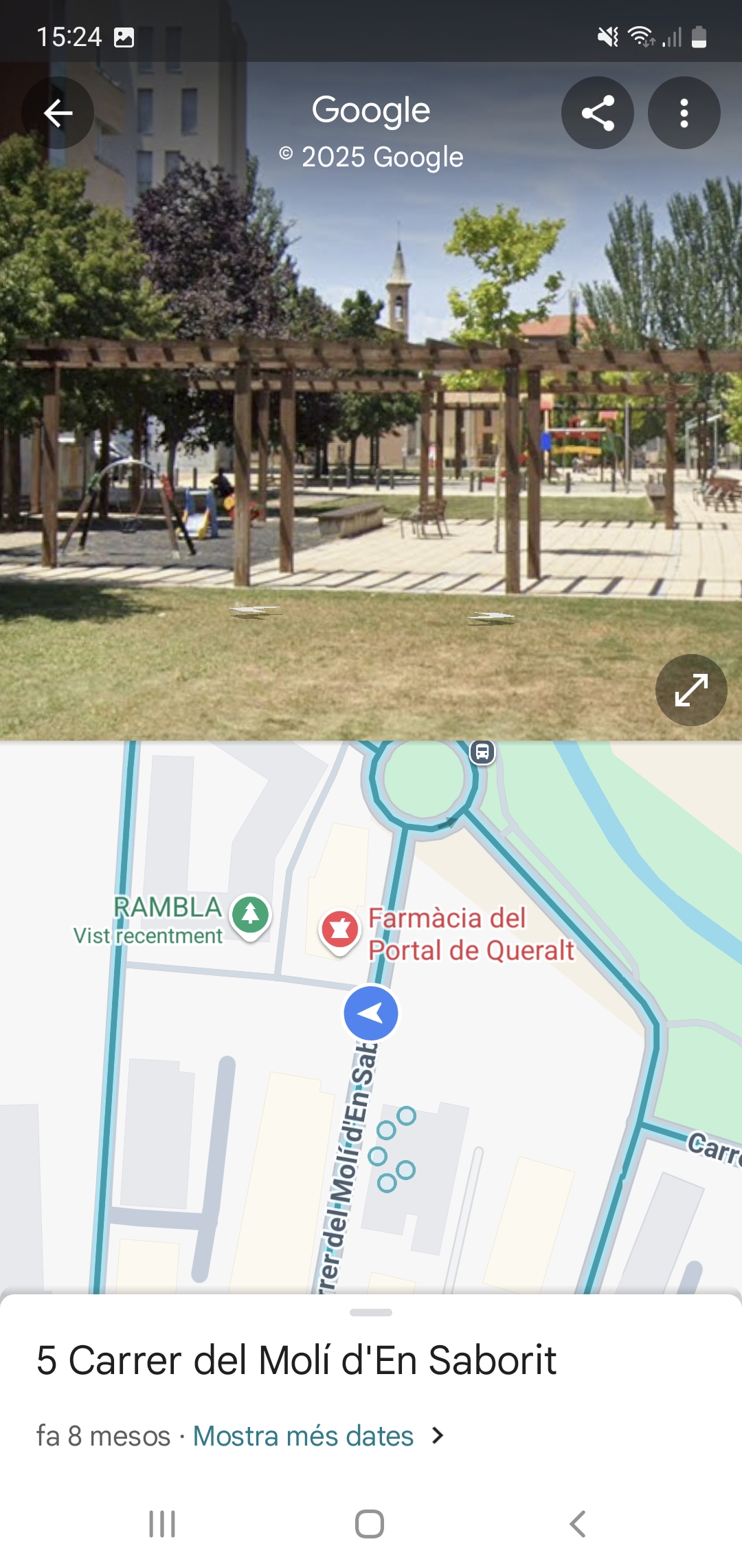 Imagen para los medios: Manteniment parcs de la zona Rambla del Mèder/ Pellaire Dulcet